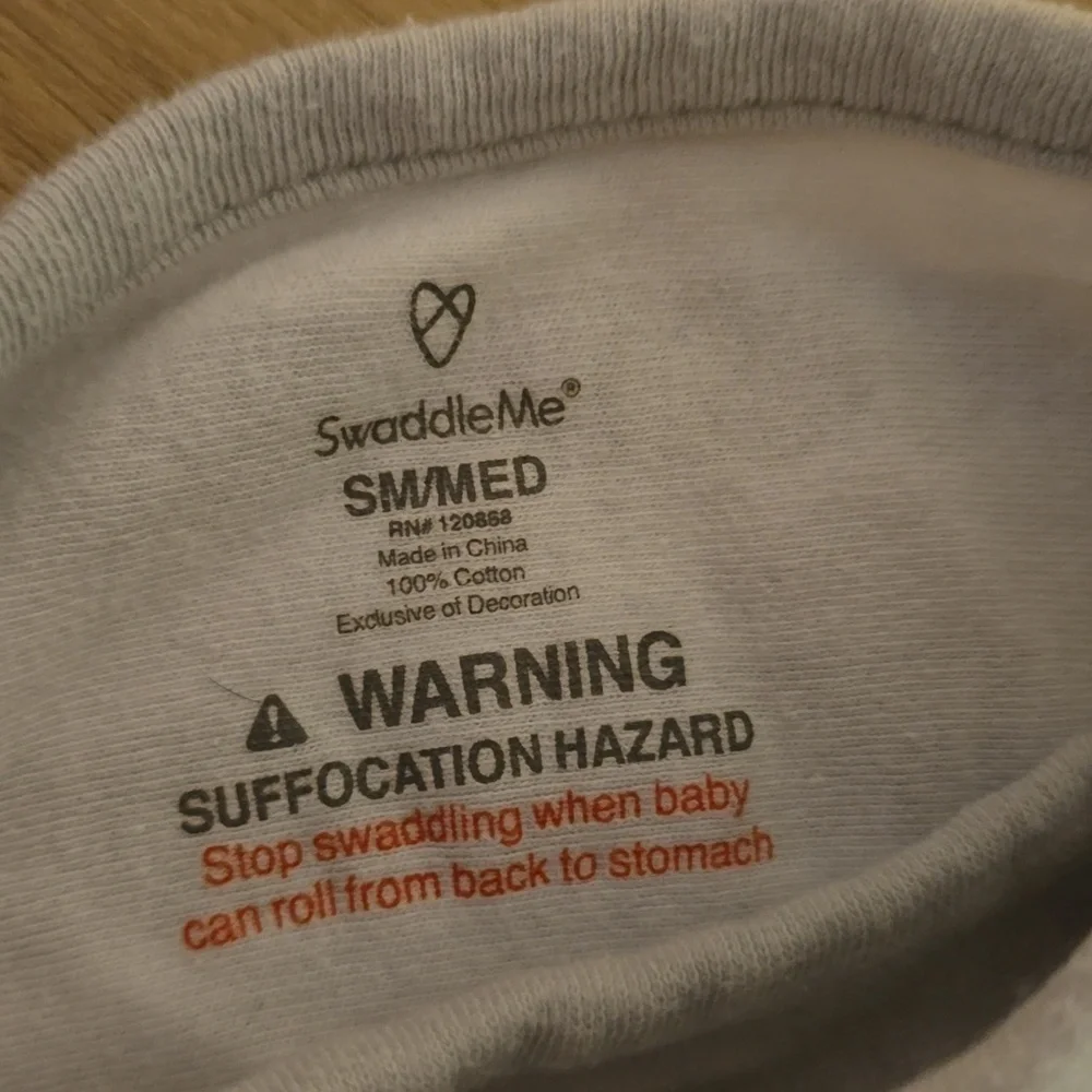 Swaddle Me- Striped Baby Swaddle Blanket SM/MED